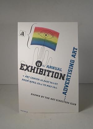 11th Annual Exhibition. Advertising Art. Small poster