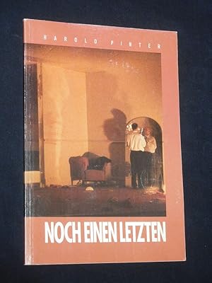 Imagen del vendedor de Programmheft Staatstheater Stuttgart 1985/86. NOCH EINEN LETZTEN von Pinter. Insz.: Dieter Giesing, Bhnenbild: Rolf Glittenberg, Kostme: Manfred Fenner. Mit Hans-Michael Rehberg, Friedrich-Karl Praetorius, Josefin Platt, Bastian Schmcker, Niels Steinbrink, Philip Struwe (Stckabdruck) a la venta por Fast alles Theater! Antiquariat fr die darstellenden Knste