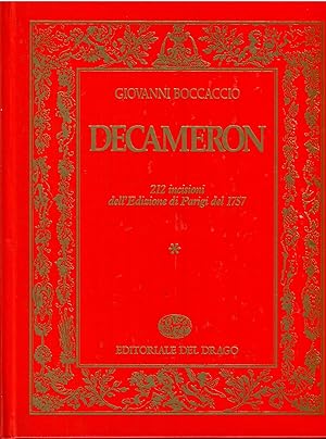 Decameron.212 incisioni dell'Edizione di Parigi del 1757. 3 Voll.