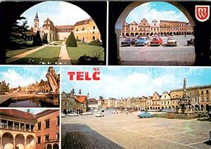 Postkarte Carte Postale 73719091 Telc Czechia Statni Zamec