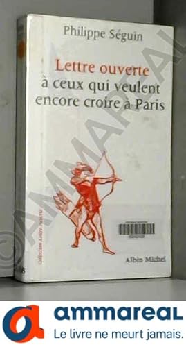 Seller image for Lettre Ouverte  ceux qui veulent encore croire  Paris for sale by Ammareal