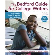 Seller image for The Bedford Guide for College Writers With Reader, Research Manual, and Handbook, 2020 Apa Update for sale by eCampus