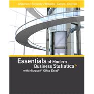 Bild des Verkufers fr Essentials of Modern Business Statistics with Microsoft Office Excel (Book Only) zum Verkauf von eCampus