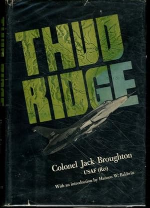 Rare THUD RIDGE COLONEL JACK BROUGHTON USAF /1969 HCDJ F-105