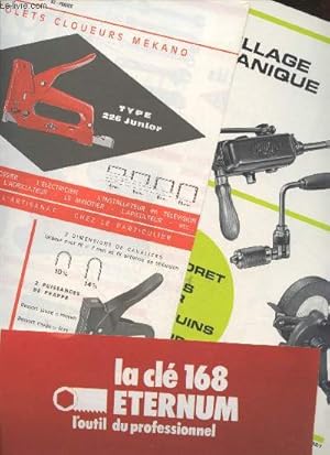 Seller image for Lot de 12 brochures d'outillage : Mob - Eternum - Sermax - Express - Val d'or - Mekano - Facom for sale by Le-Livre