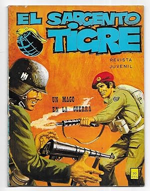 Sargento Tigre, Un Mago en la Guerra. Nº 75. revista juvenil . Vilmar 1972