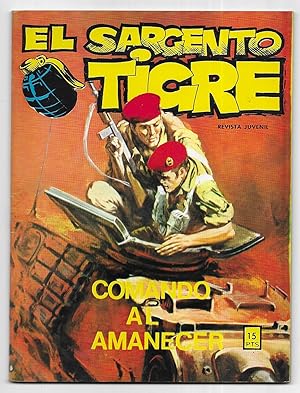 Sargento Tigre, El. Comando al Amanecer. Nº 63. revista juvenil . Vilmar 1972