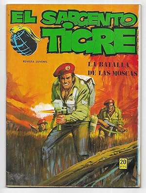 Sargento Tigre, El. La Batalla de las Moscas. Nº 70. revista juvenil . Vilmar 1972