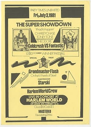 The Super Showdown: Coldcrush VS Fantastic [early recorded rap battle]