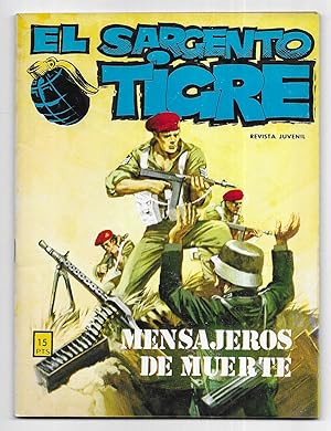 Sargento Tigre, El. Mensajeros de Muerte. Nº 61. revista juvenil . Vilmar 1972