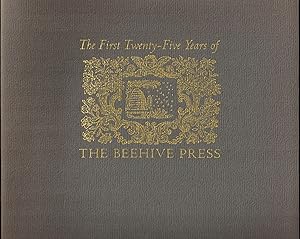 Imagen del vendedor de The First Twenty-Five Years of the Beehive Press a la venta por UHR Books