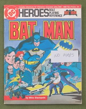 Seller image for Batman Role-Playing Sourcebook - NO MAPS (DC Heroes RPG) for sale by Wayne's Books