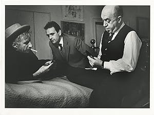 Original photograph of Otto Preminger playing cards, circa 1960s