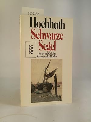 Seller image for Schwarze Segel Essays und Gedichte for sale by ANTIQUARIAT Franke BRUDDENBOOKS