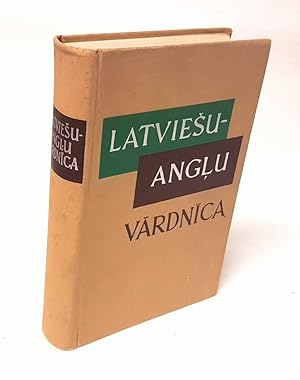 Image du vendeur pour Latvian-English Dictionary / Latviesu-Anglu Vardnica. Third Edition (Reprint). Approx. 31.000 entries. mis en vente par Antiquariat Dennis R. Plummer