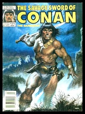 THE SAVAGE SWORD OF CONAN - The Barbarian - Volume 1, number 171 - March 1990