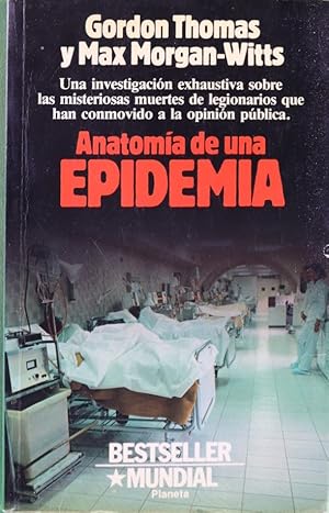 Imagen del vendedor de Anatoma de una epidemia novela a la venta por Librera Alonso Quijano