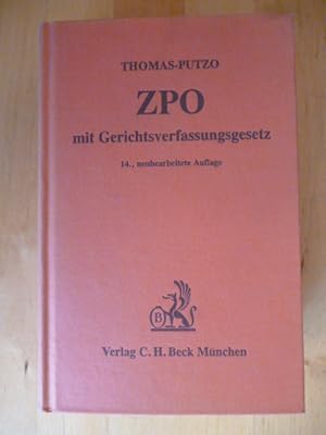 Zivilprozessordnung mit Gerichtsverfassungsgesetz und den Einführungsgesetzen.