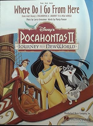 Bild des Verkufers fr Pocahontas II Sheet Music 1998 Walt Disney zum Verkauf von AcornBooksNH