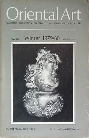 Seller image for Buddhist Sculpture of the Sensui-ji, Matsushiro, The Ceramic Wares of Kihara, Stylistic Evidence for a Re-dating of Sawankhalok Painted Covered Boxes, Aspects of Hemical Analysis of Chinese Bronzes based on Casting tructures for sale by SEATE BOOKS