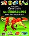 Seller image for Construis tes dinosaures avec des autocollants [Soft Cover ] for sale by booksXpress