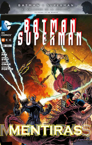 Imagen del vendedor de BATMAN/SUPERMAN NM. 29 a la venta por CENTRAL LIBRERA REAL FERROL