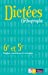 Seller image for Dictées orthographe 6e & 5e - regles exercices corriges (French Edition) [FRENCH LANGUAGE - Soft Cover ] for sale by booksXpress