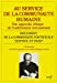 Seller image for Au service de la communaute humaine (French Edition) [FRENCH LANGUAGE - Soft Cover ] for sale by booksXpress