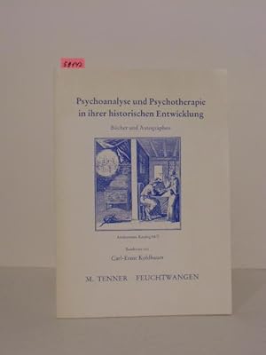 Psychoanalyse und Psychotherapie in ihrer historischen Entwicklung. Bücher und Autographen. Antiq...