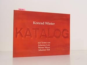 Seller image for Katalog. Mit Texten von Johannes Lutz, Werner Meyer, Johannes Veit. for sale by Kunstantiquariat Rolf Brehmer