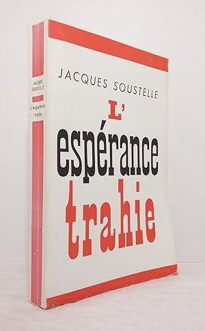 Seller image for L'esprance trahie for sale by Librairie KOEGUI