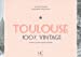 Bild des Verkufers fr Toulouse 100 % vintage à travers la carte postale ancienne [FRENCH LANGUAGE - Soft Cover ] zum Verkauf von booksXpress