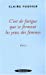 Image du vendeur pour C'est de fatigue que se ferment les yeux des femmes [FRENCH LANGUAGE - Soft Cover ] mis en vente par booksXpress