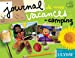 Bild des Verkufers fr Journal de mes vacances au camping (French Edition) [FRENCH LANGUAGE - Soft Cover ] zum Verkauf von booksXpress