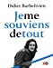 Seller image for je me souviens de tout [FRENCH LANGUAGE - Soft Cover ] for sale by booksXpress