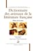 Imagen del vendedor de Dictionnaire des animaux de la littérature française [FRENCH LANGUAGE - Soft Cover ] a la venta por booksXpress