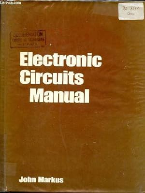 Seller image for Electronic circuits manual for sale by Le-Livre