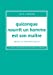 Bild des Verkufers fr Quiconque nourrit un homme est son ma ®tre (French Edition) [FRENCH LANGUAGE - Soft Cover ] zum Verkauf von booksXpress