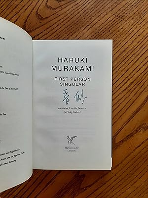first person singular by haruki murakami first person singular by haruki murakami