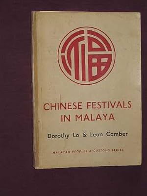 Seller image for Chinese Festivals in Malaya for sale by BOOKBARROW (PBFA member)