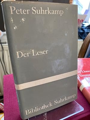 Seller image for Der Leser. Reden und Aufstze. Herausgegeben und mit einem Nachwort versehen von Hermann Kasack. (= Bibliothek Suhrkamp 55). for sale by Altstadt-Antiquariat Nowicki-Hecht UG