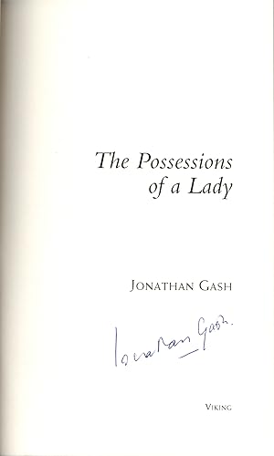 The Possessions of a Lady.