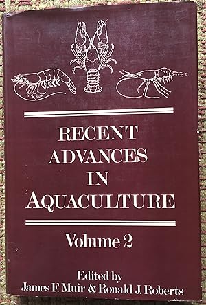 RECENT ADVANCES in AQUACULTURE. Volume 2.