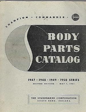 Imagen del vendedor de Studebaker Body Parts1947-1950 a la venta por K. L. Givens Books