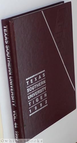 Texas Southern University [TSU] Tiger 1992 Yearbook