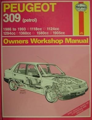 Imagen del vendedor de Peugeot 309 Owners Workshop Manual (Service & repair manuals) a la venta por WeBuyBooks