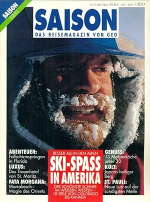 Bild des Verkufers fr GEO Saison. Das Reisemagazin von GEO. Heft Januar/ Februar 1993. zum Verkauf von Online-Buchversand  Die Eule