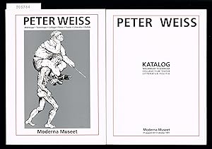 Bild des Verkufers fr Peter Weiss. Mlningar, teckningar, collage, filmer, teater, litteratur, politik. [Tillsammans med: ] Katalog. zum Verkauf von Hatt Rare Books ILAB & CINOA
