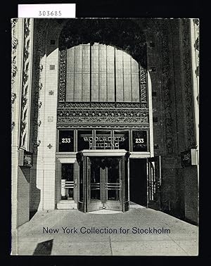 Bild des Verkufers fr New York Collection for Stockholm. October 27-December 2, 1973. zum Verkauf von Hatt Rare Books ILAB & CINOA