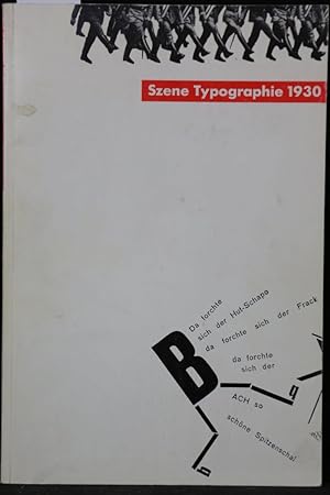 Bild des Verkufers fr Szene Typographie 1930. zum Verkauf von Antiquariat  Braun